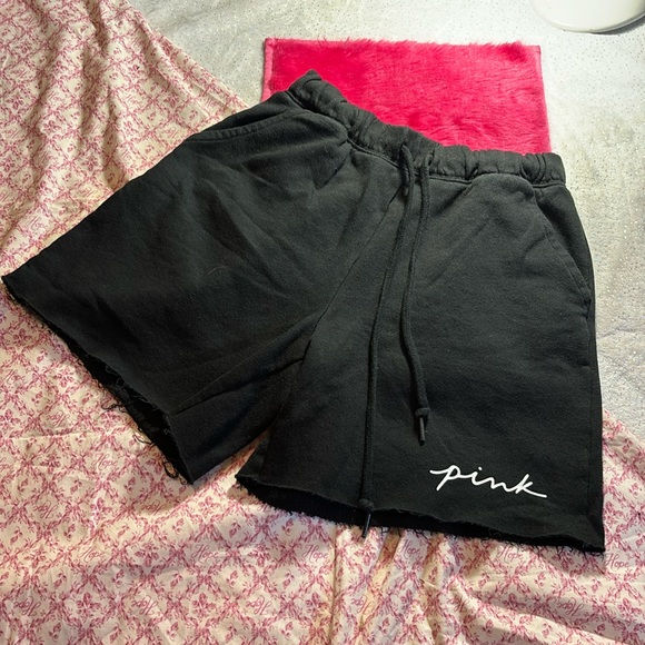 Pink Size XS Sweat Shorts EUC - Picture 1 of 3